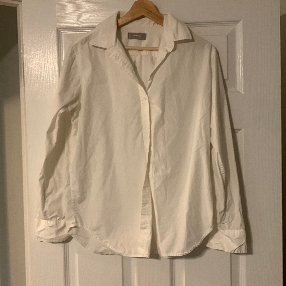 Everlane Button Down - crisp white cotton